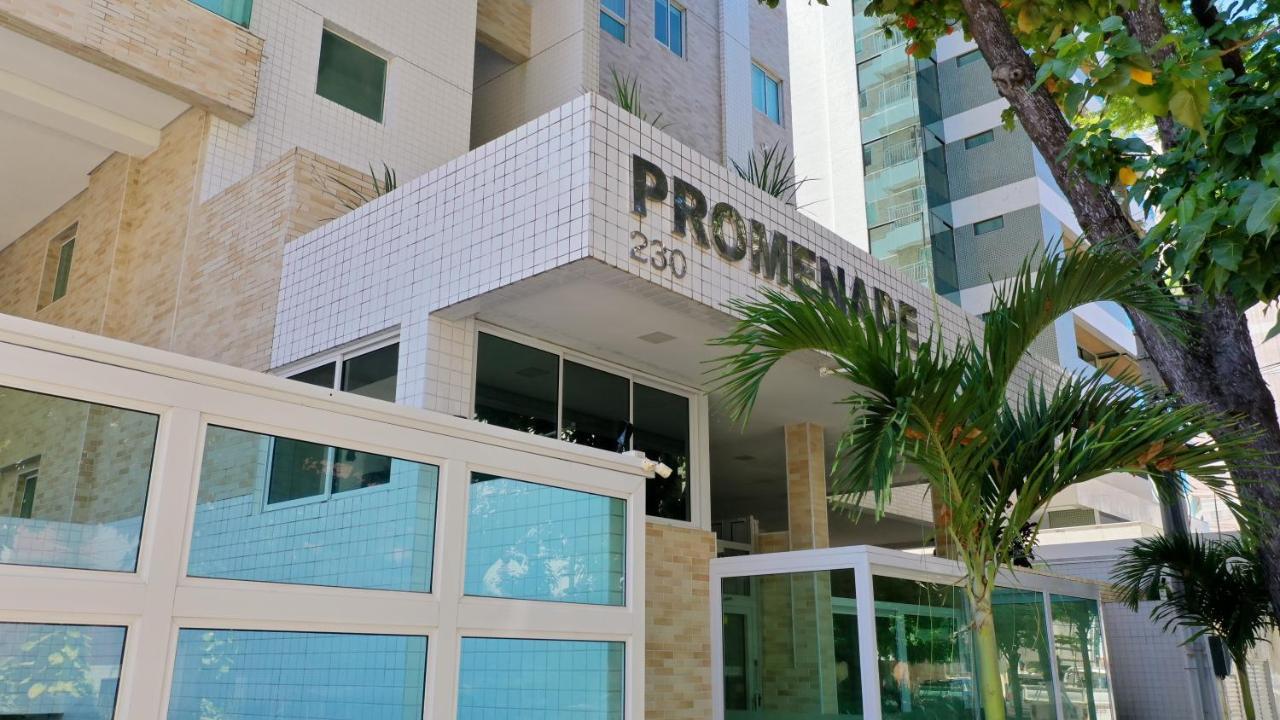 Edf Promenade - Apartamento Com 2 Quartos Climatizados A 150M Da Beira-Mar De Ponta Verde - Piscina, Academia, Sauna, Lavanderia, Home Cine, Churrasqueira, Salao De Jogos, Area Kids Maceió 外观 照片