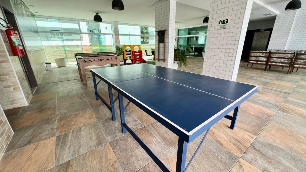 Edf Promenade - Apartamento Com 2 Quartos Climatizados A 150M Da Beira-Mar De Ponta Verde - Piscina, Academia, Sauna, Lavanderia, Home Cine, Churrasqueira, Salao De Jogos, Area Kids Maceió 外观 照片